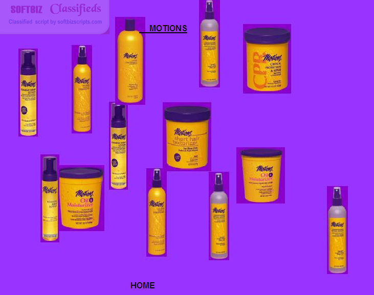 Motions Professional Hair Care Solutions - Full Product Line for B2B
