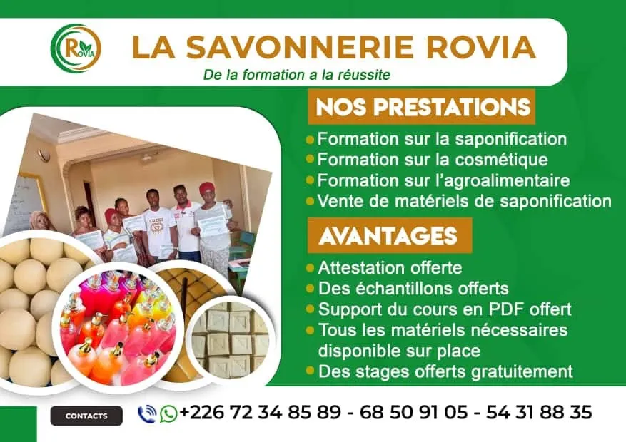 ROVIA chimie et production de savon Product 1