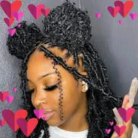 Lady's coiffure